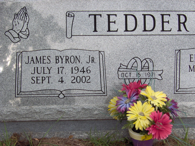 Headstone for Tedder, James Byron Jr